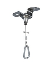 Aufhängesystem mit Drahtseil 3