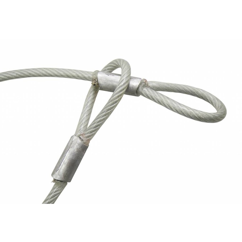 Kabel mit Schleifen 350 cm met Vorhängeschloss