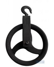 Schwarze Lasthaken 220mm