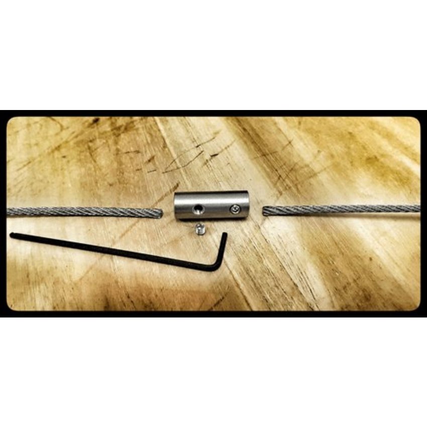 Edelstahl-Stahlkabelverbinder 3mm