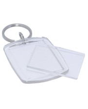 Plexiglass keyring