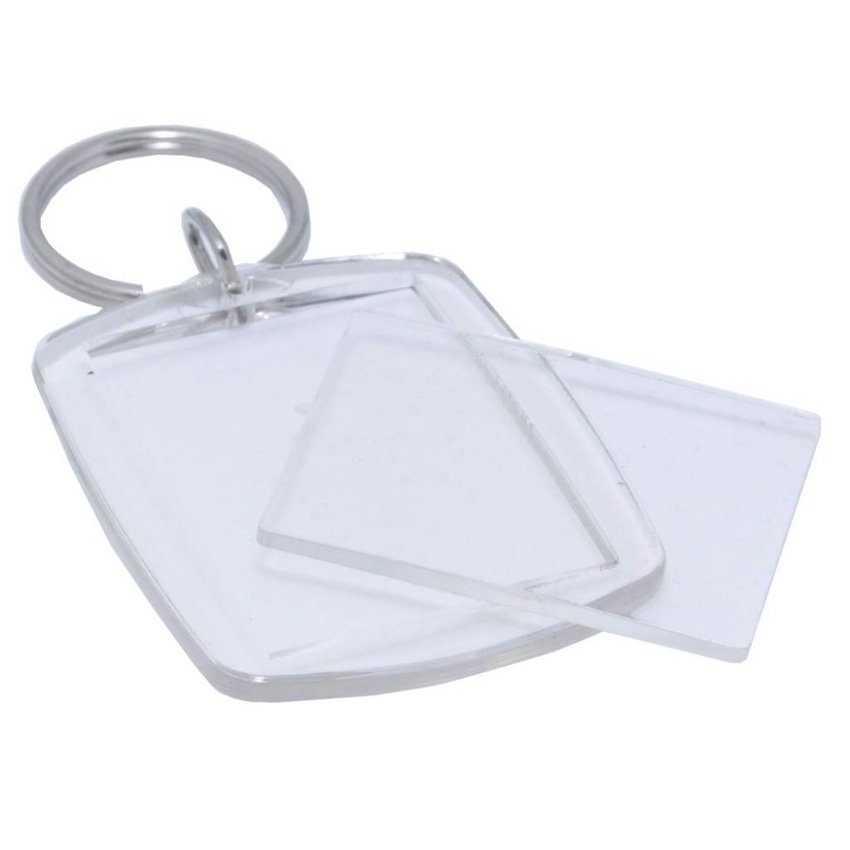 Plexiglass keyring