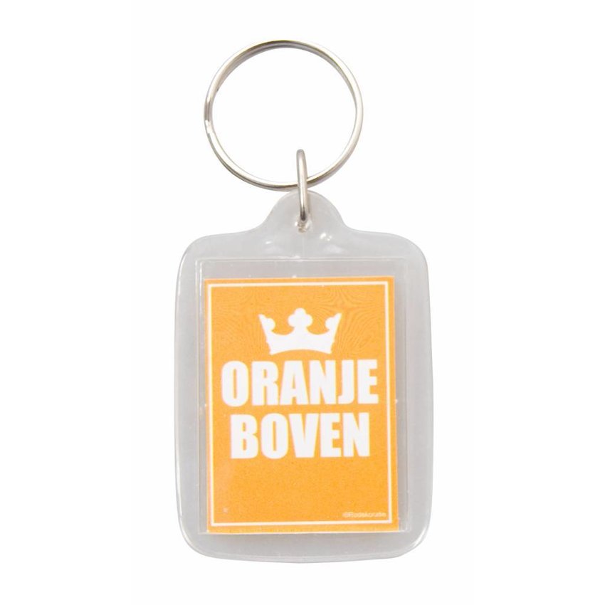 Plexiglass keyring