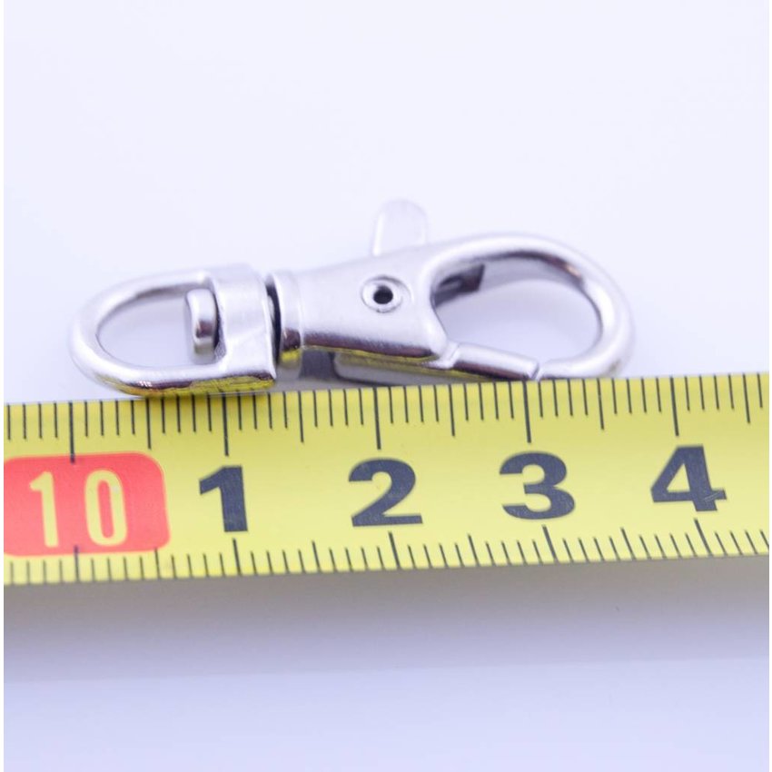 Swivel Snap Hook 40 mm – Silver-Coloured
