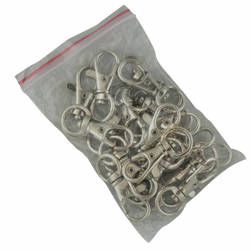 Swivel Snap Hook 40 mm – Silver-Coloured