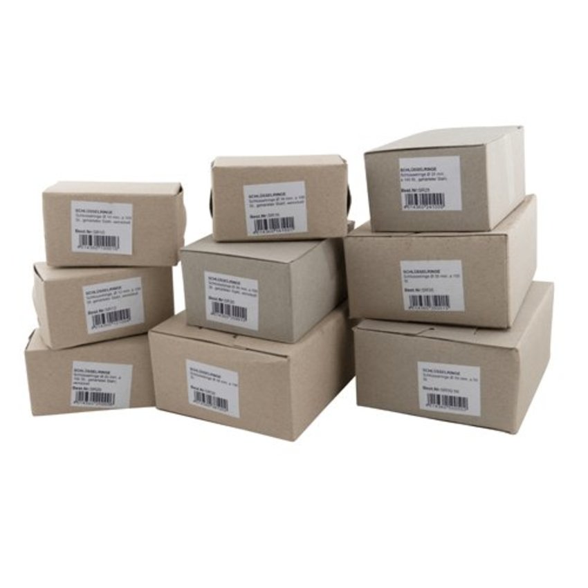 Sleutelringen 12mm | 100stuks