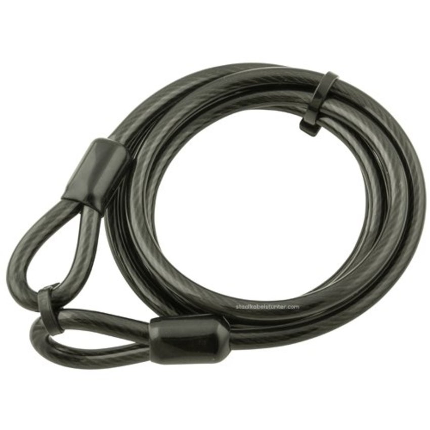 Drahtseil 150cm mit Vorhängeschloss