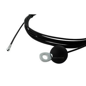 Fitness Wire Rope 4mm - 7 m with Bal