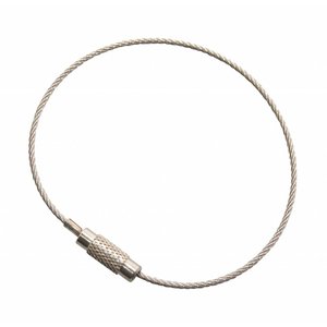 Stainless Wirerope 250 mm 'bracelet'