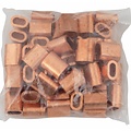 Wire rope clips copper 5mm 50pc