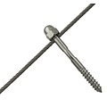 Green guidance-screw stainless
