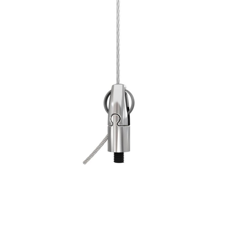 Seilabhängung befestigung  Abhängung aller Leuchtentypen Mit Drahtseil  Extern M4 zertifiziert