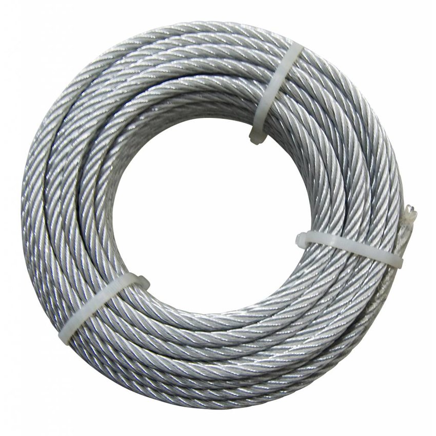 Steel Cable 6mm 20 meters bundled