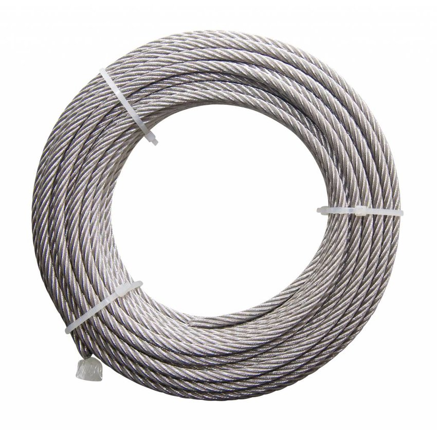 Bundled Stainless Steel Cable, 4mm, 20m