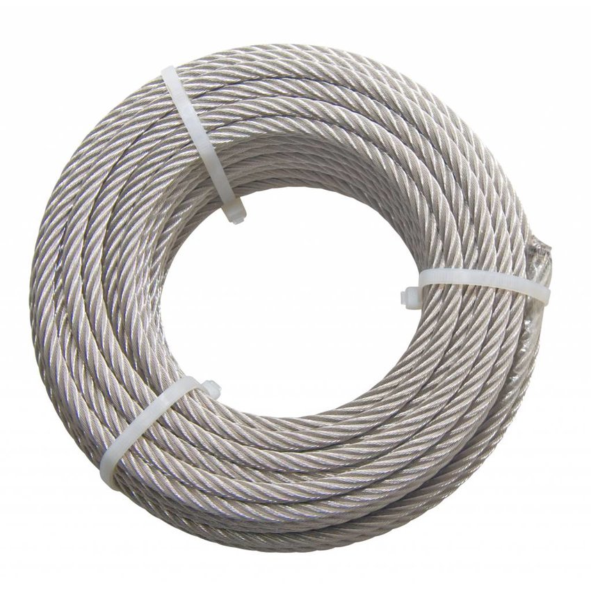 Bundled Stainless Steel Cable, 5mm, 20m