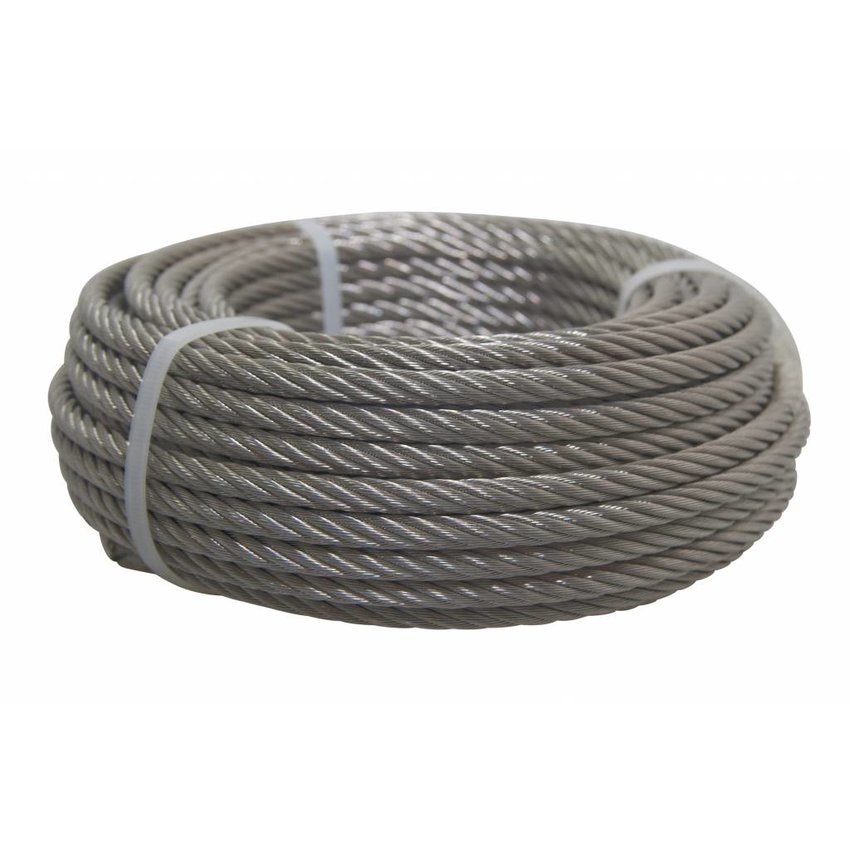 Stainless steel cable bundled 6mm 20m