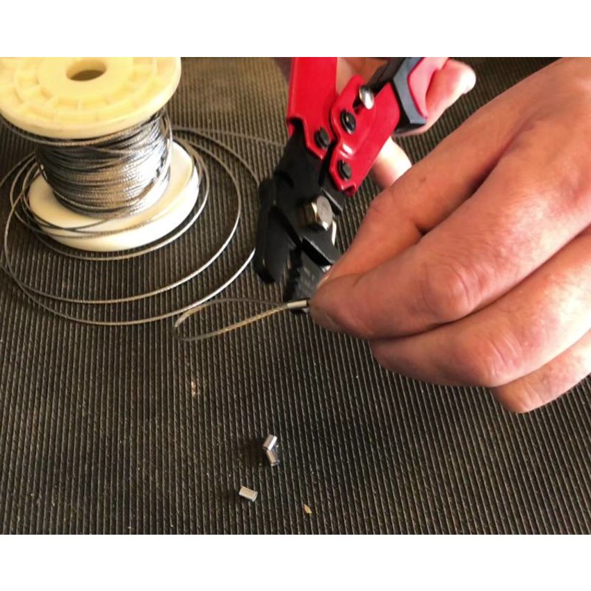 Roestvrijstalen klembus 1,5mm