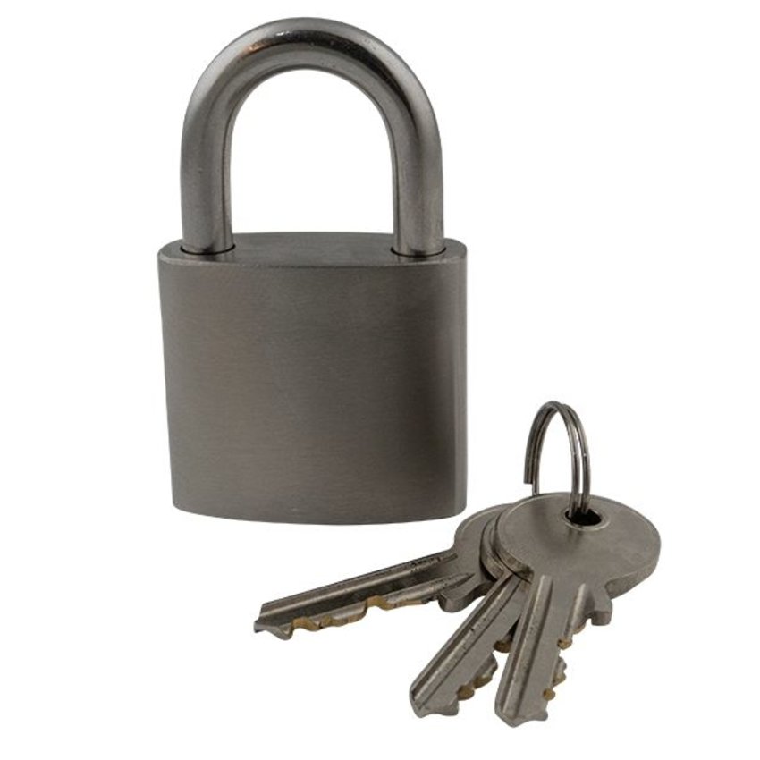 padlock 40mm keyalike inox