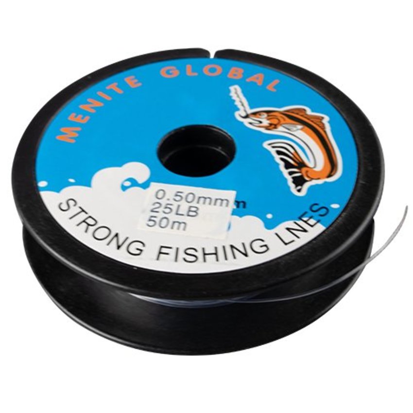 50 meter Nylon thread - Fishingline 0.5mm