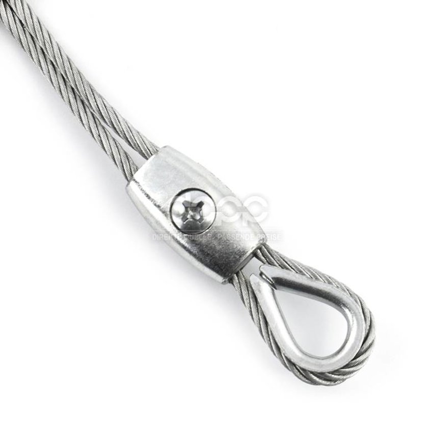 Egg Shape Wire Clamp 3Mm For Sale Wire rope stunter