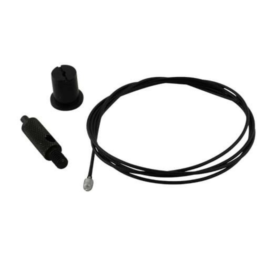 Wire Rope Suspension System 17 Black - with M6 Thread
