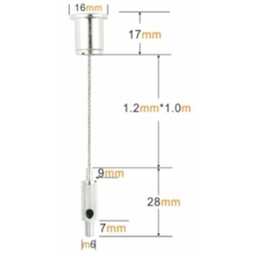 Suspension kit Wire Rope 7