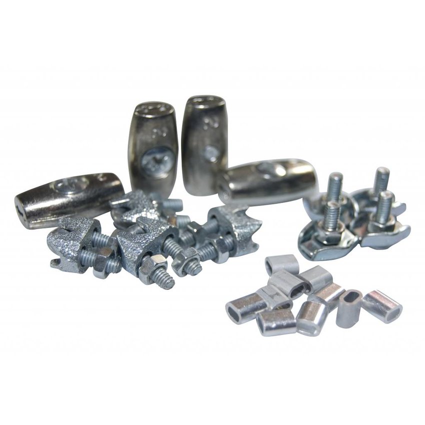 Wire rope clips Package