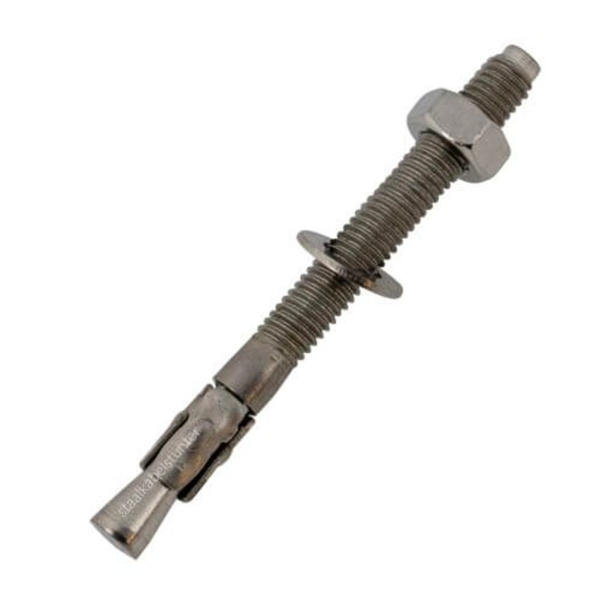 stainless Wedge anchor M8 x 75  A2 quality