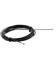 Wire Rope with Endstop 5m - 1.2mm  black