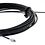 Staalkabel met eindstop 5m - 1.2mm  Zwart