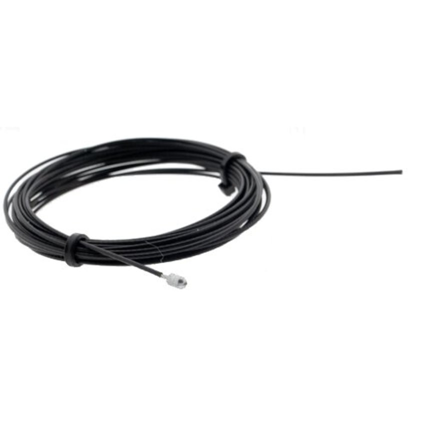 Wire Rope with Endstop 5m - 1.2mm  black