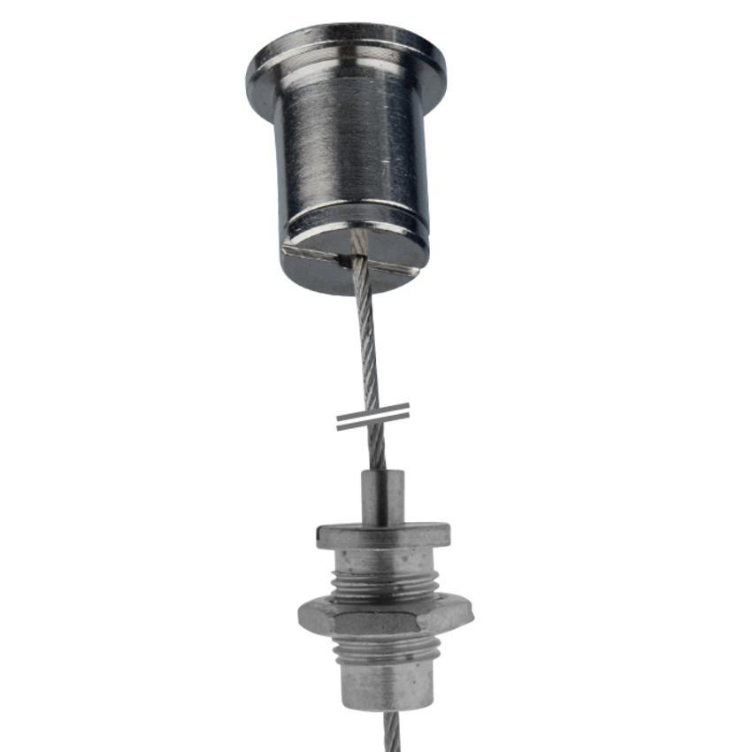 hangingsystem for  shelves chrome