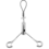 hangingsystem with 2 fastclips for  ledpanels