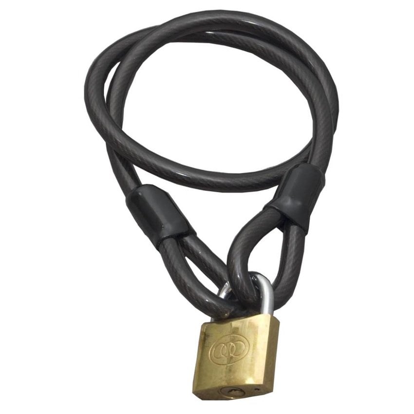 Wire Rope 80cm with padlock PVC