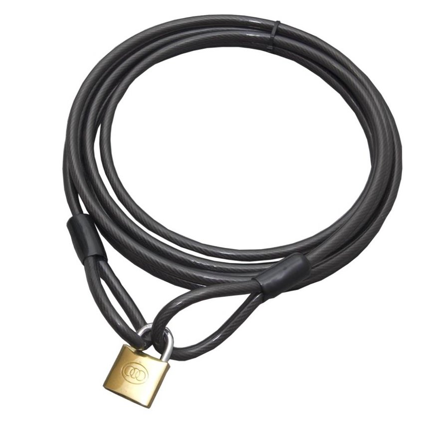 Wire Rope 5 meter with padlock PVC