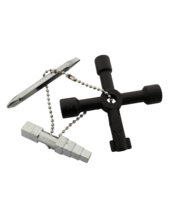 4 Wege multifunktionale Cross Key Schaltschrank Schlüssel