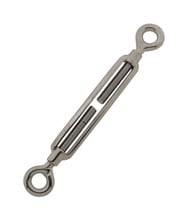 Turnbuckle stainless M8 - eye-eye