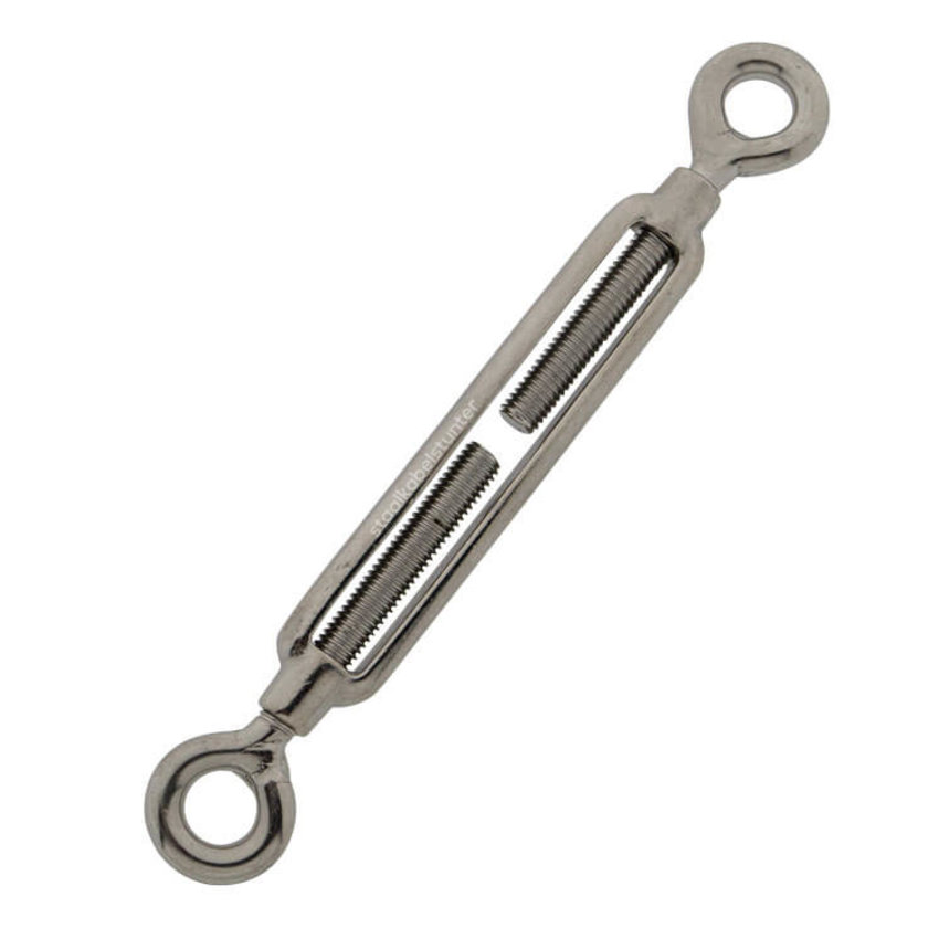 Turnbuckle stainless M8 - eye-eye