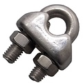 Wire Rope Clips stainless 2mm with nuts