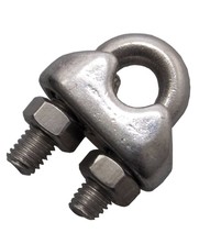 Wire Rope Clips Stainless 2mm with nuts