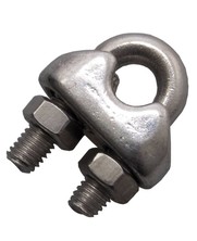 Wire Rope Clips Stainless 3mm with nuts