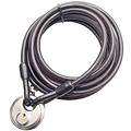 Drahtseil mit Vorhänge-Rundschloss 5 meter Diebstahlsicherung für Terrassenmöbel