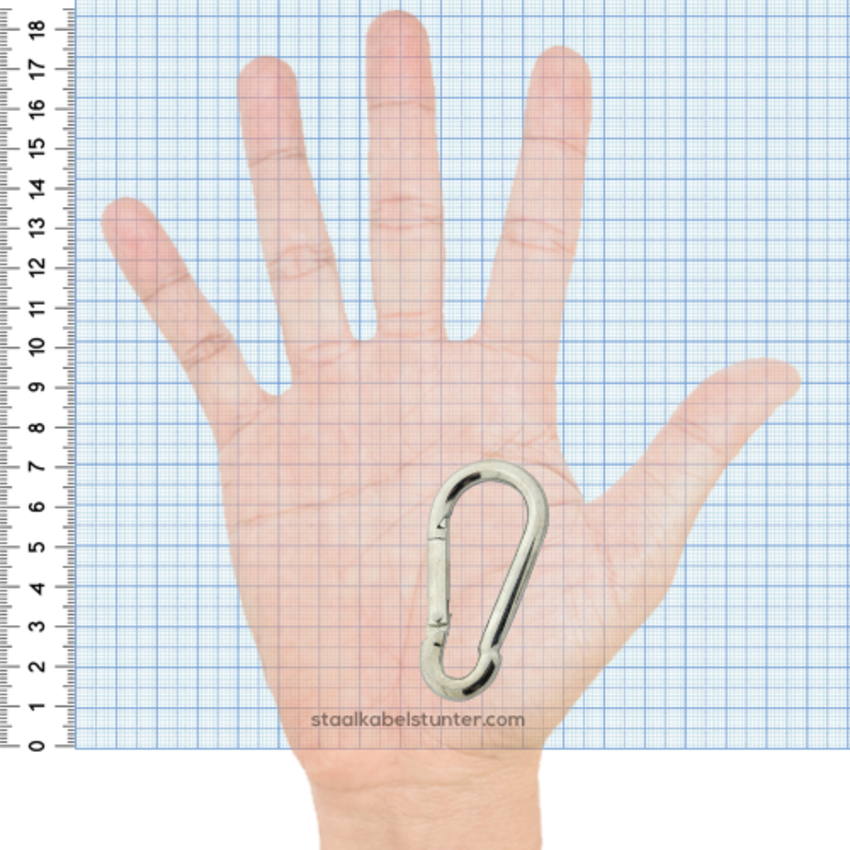 Snap Hook 6x60 galvanised