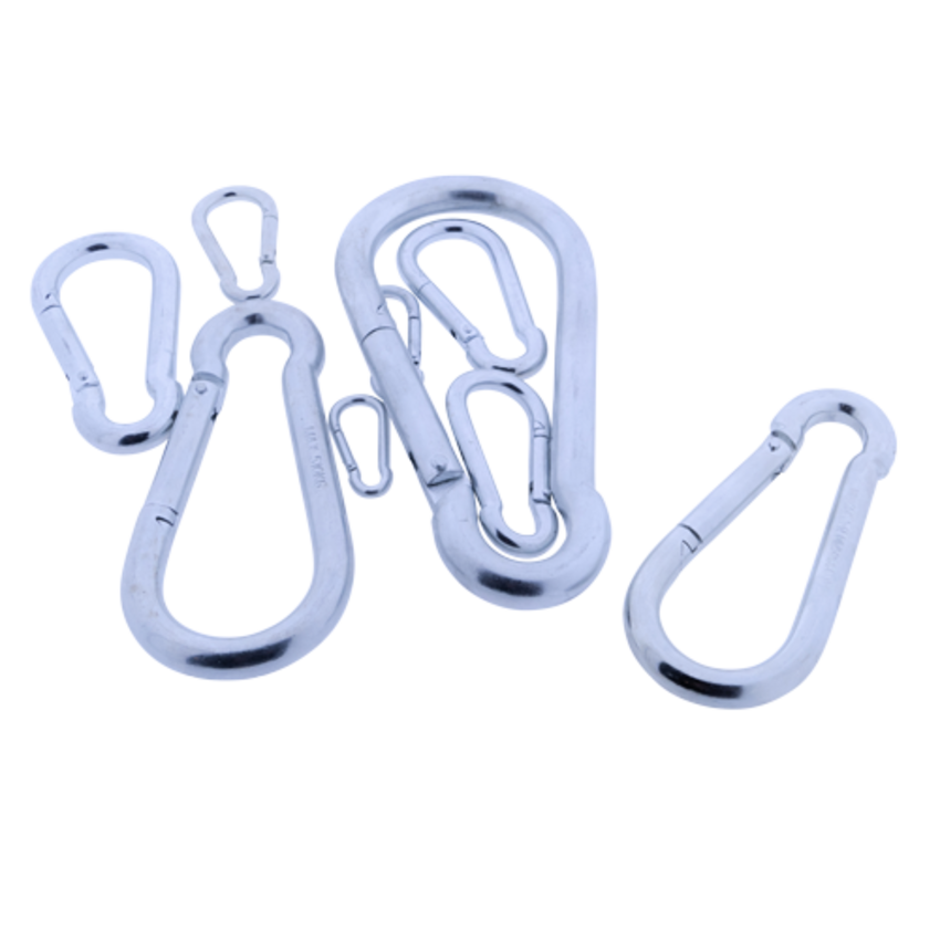 Karabinerhaken 12x140 verzinkt