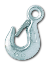 Lasthaken Metall mit Sicherheitsclip - 120mm - 500kg