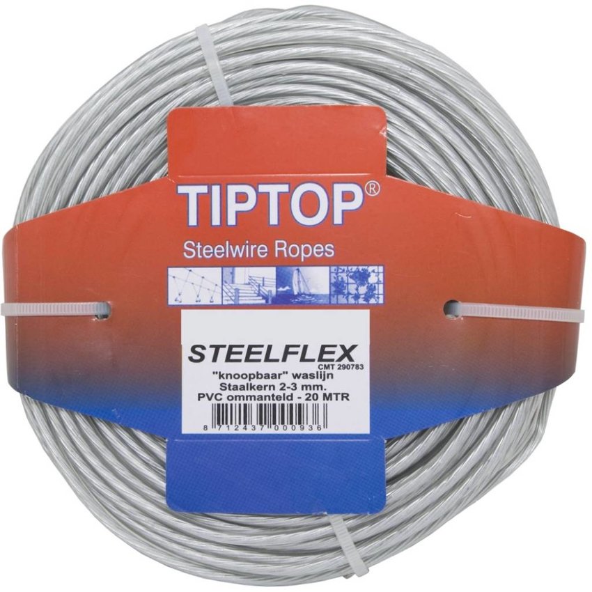 Stahldraht - Wäscheleine     20 Wäscheleine machen