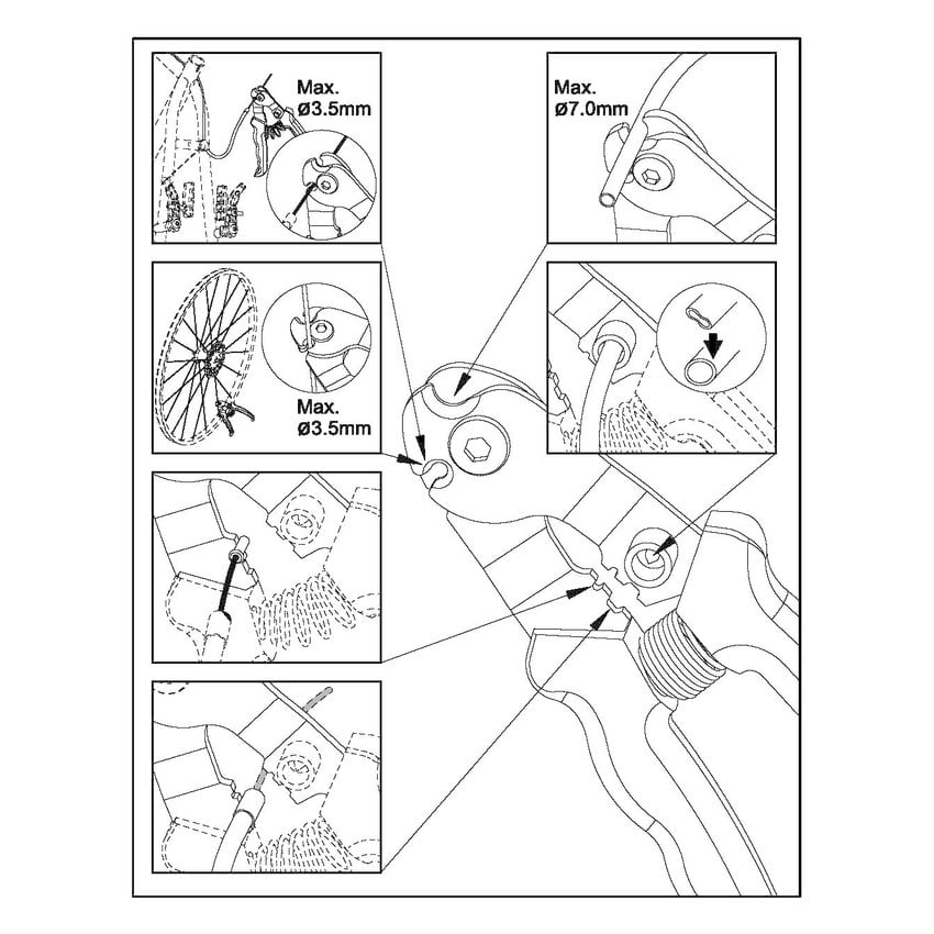 Profi kabel & Speichenschneider