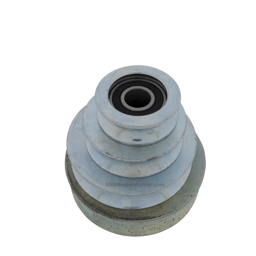 Stalen Wheel or sheave hemispherical bearing