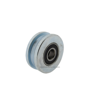 Stalen Wheel or sheave with square groove bearing