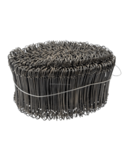 Tie-wire - Twisting wires black PVC 1,4x100mm